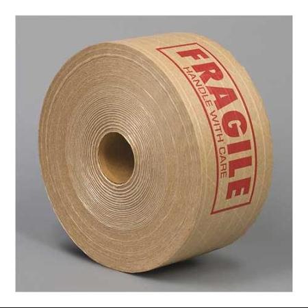 Carton Sealing Tape Kraft Paper Brown Red Text